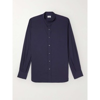 SEBLINE Eton Grandad-Collar Cotton-Voile Shirt 1647597294856777