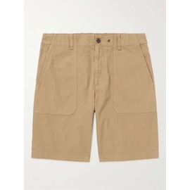 래그 앤 본 RAG & BONE Cliffe Straight-Leg Peached-Cotton Shorts 1647597295095749