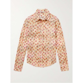 아크네 스튜디오 ACNE STUDIOS Siza Floral-Print Fil Coupe Cotton Shirt 1647597295228526