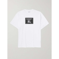 버버리 BURBERRY Logo-Appliqued Stretch Cotton-Jersey T-Shirt 1647597295461819