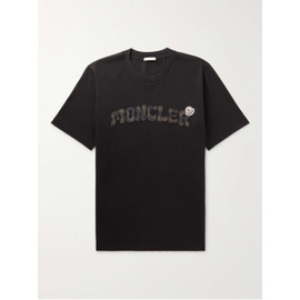 몽클레어 MONCLER Logo-Appliqued Cotton-Jersey T-Shirt 1647597295531381