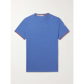 몽클레어 MONCLER Slim-Fit Logo-Appliqued Stretch-Cotton Jersey T-Shirt 1647597295531678