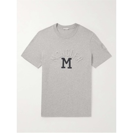 몽클레어 MONCLER Logo-Appliqued Cotton-Jersey T-Shirt 1647597295553794