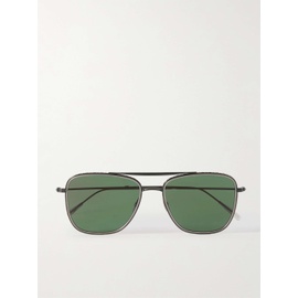 MR LEIGHT Novarro Aviator-Style Gold-Tone Sunglasses 1647597299246656
