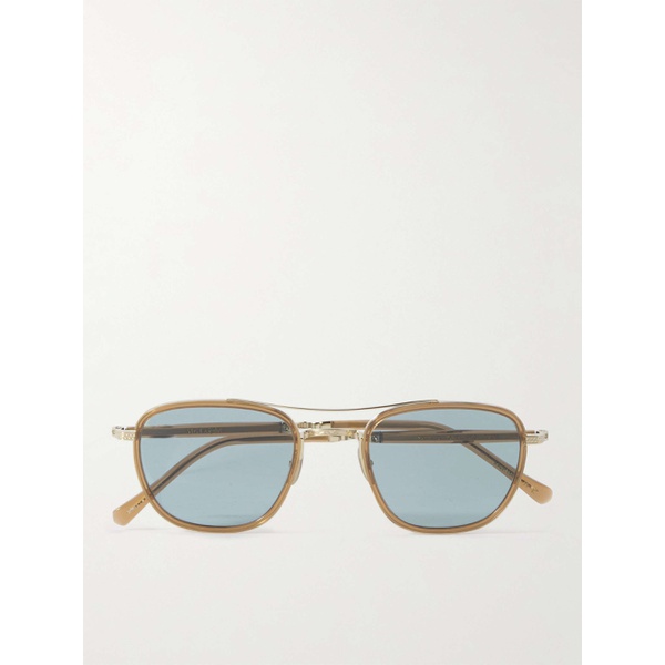  MR LEIGHT Price D-Frame Gold-Tone and Acetate Sunglasses 1647597299246660