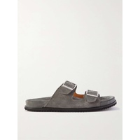 MR P. David Buckled Regenerated Suede by evolo Sandals 1647597300453651
