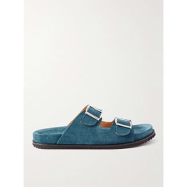 MR P. David Buckled Regenerated Suede by evolo Sandals 1647597300453680