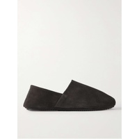 MR P. Babouche Shearling-Lined Suede Slippers 1647597300453686