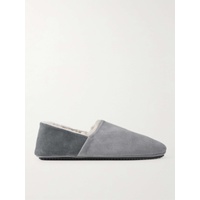 MR P. Babouche Shearling-Lined Suede Slippers 1647597300453692