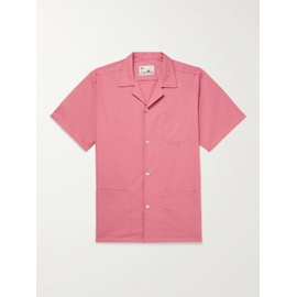 BATHER Traveler Camp-Collar Cotton-Blend Poplin Shirt 1647597302303733