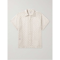 보디 BODE Camp-Collar Cotton-Blend Lace Shirt 1647597302331110
