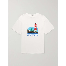 보디 BODE Printed Cotton-Jersey T-Shirt 1647597302331113