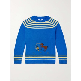 보디 BODE Pony Embroidered Wool Sweater 1647597302331144