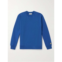 CARHARTT WIP Chase Logo-Embroidered Cotton-Blend Jersey Sweatshirt 1647597302519508