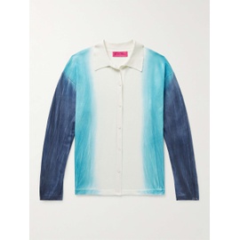 더 엘더 스테이츠먼 THE ELDER STATESMAN Nova Tie-Dyed Organic Cotton and Cashmere-Blend Shirt 1647597303214353
