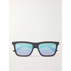 디올 Dior EYEWEAR Dior B27 S1I D-Frame Logo-Detailed Acetate Mirrored Sunglasses 1647597303618449