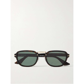 몽블랑 Square-Frame Tortoiseshell Acetate and Gold-Tone Sunglasses 1647597304617819