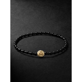 LUIS MORAIS Gold, Onyx and Glass Beaded Bracelet 1647597305013813