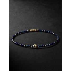 LUIS MORAIS Gold Sapphire Beaded Bracelet 1647597305013831