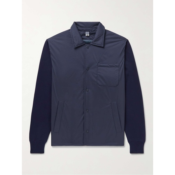 헤르노 HERNO 에르노 Slim-Fit Panelled Cotton and Shell Padded Shirt Jacket 1647597305625587