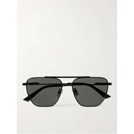 보테가 베네타 BOTTEGA VENETA EYEWEAR Aviator-Style Metal Sunglasses 1647597305643600