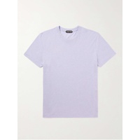 톰포드 TOM FORD Logo-Embroidered Cotton-Blend Jersey T-Shirt 1647597305716829