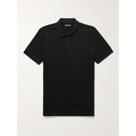 톰포드 TOM FORD Slim-Fit Garment-Dyed Cotton-Pique Polo Shirt 1647597305717108