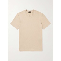 톰포드 TOM FORD Logo-Embroidered Lyocell and Cotton-Blend Jersey T-Shirt 1647597305717150