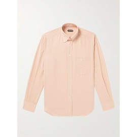 톰포드 TOM FORD Button-Down Collar Lyocell and Silk-Blend Shirt 1647597305717182