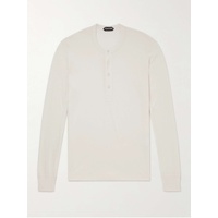 톰포드 TOM FORD Lyocell and Cotton-Blend Jersey Henley T-Shirt 1647597305717204