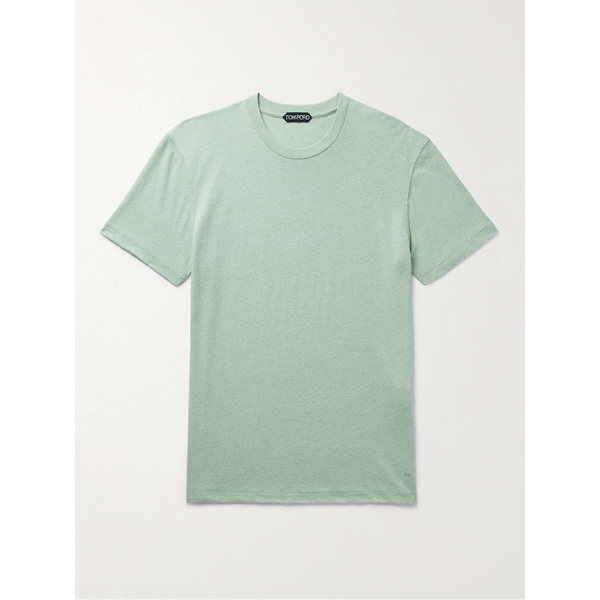 톰포드 톰포드 TOM FORD Cotton-Blend Jersey T-Shirt 1647597305730036