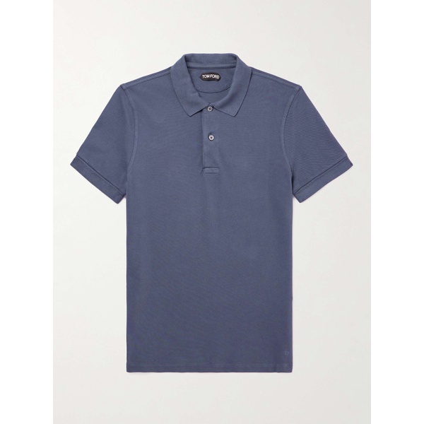 톰포드 톰포드 TOM FORD Cotton-Pique Polo Shirt 1647597305742643