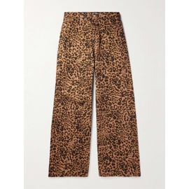 베트멍 VETEMENTS Wide-Leg Leopard-Print Jeans 1647597306308024