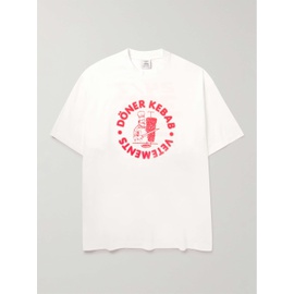 베트멍 VETEMENTS Oversized Cotton-Jersey T-Shirt 1647597306308048