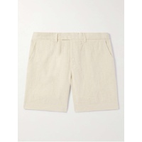 MR P. Straight-Leg Linen Bermuda Shorts 1647597306588091