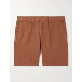 MR P. Straight-Leg Linen Bermuda Shorts 1647597306588105