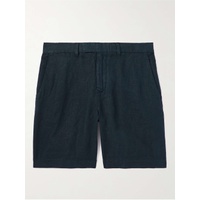MR P. Straight-Leg Linen Bermuda Shorts 1647597306588129