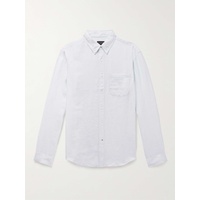 CLUB MONACO Button-Down Collar Linen Shirt 1647597307127133