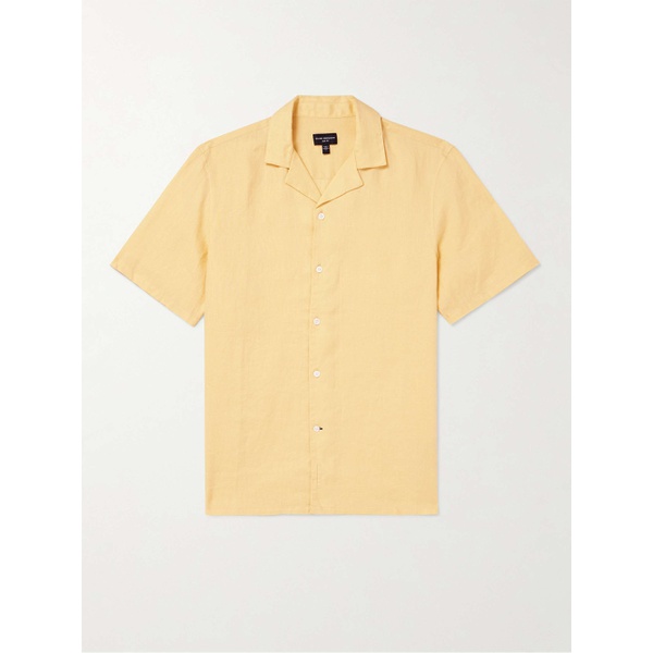  CLUB MONACO Camp-Collar Linen Shirt 1647597307135067
