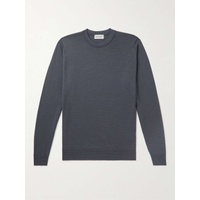 JOHN SMEDLEY Slim-Fit Striped Merino Wool Sweater 1647597307249097