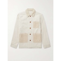 MR P. Corduroy-Trimmed Cotton and Linen-Blend Twill Chore Jacket 1647597307272643