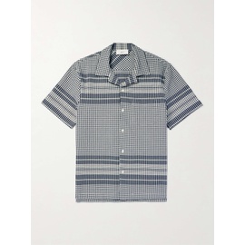 MR P. Gingham Cotton-Seersucker Shirt 1647597307283334