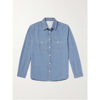 MR P. Slim-Fit Cotton-Chambray Shirt 1647597307294017