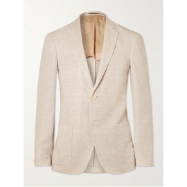 MR P. Slim-Fit Unstructured Linen Suit Jacket 1647597307344011