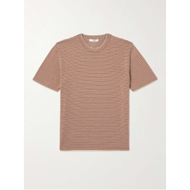 MR P. Striped Cotton and Linen-Blend T-Shirt 1647597307345381