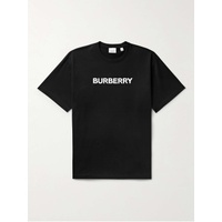 버버리 BURBERRY Logo-Print Cotton-Blend Jersey T-Shirt 1647597307346532