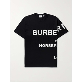 버버리 BURBERRY Oversized Logo-Print Cotton-Jersey T-Shirt 1647597307346562