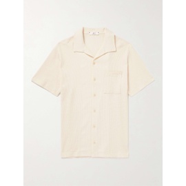 MR P. Waffle-Knit Cotton-Blend Shirt 1647597307393284