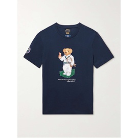 폴로 랄프 로렌 POLO RALPH LAUREN Wimbledon Appliqued Printed Cotton-Jersey T-Shirt 1647597307407946