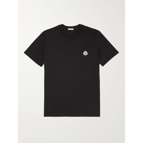 몽클레어 몽클레어 MONCLER Three-Pack Logo-Appliqued Cotton-Jersey T-Shirts 1647597307463443